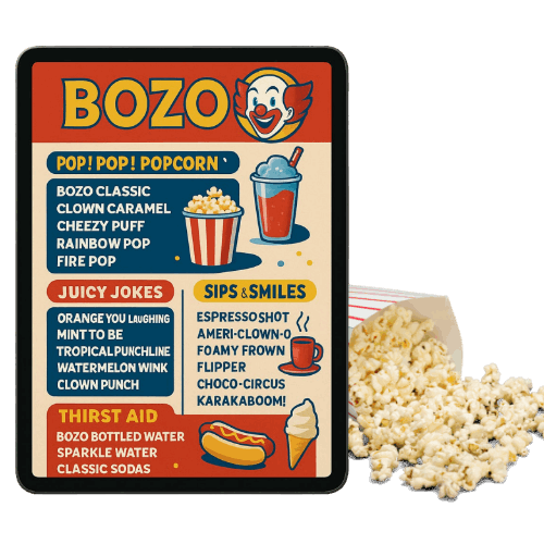 Popcorn and Drink